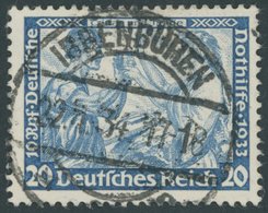 Dt. Reich 505B O, 1933, 20 Pf. Wagner, Pracht, Mi. 130.- - Other & Unclassified