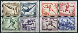 Dt. Reich 624-31 **, 1936, Olympische Spiele, 2 Herzstücke, Pracht, Mi. 80.- - Autres & Non Classés