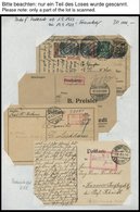 SAMMLUNGEN Interressante Briefsammlung Inflation, Meist Nach Portostufen Gesammelt, Insgesamt über 200 Verschiedene Bele - Used Stamps