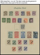 SAMMLUNGEN O,* , 1923-45 Sammlung Dt. Reich Mit Vielen Guten Werten, Sätzen Und Blocks (Bl. 4-11 O,*), Etwas Unterschied - Used Stamps