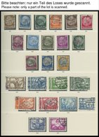 SAMMLUNGEN O, 1933-45, Bis Auf Chicagofahrt, Block 2 Und 3 In Den Hauptnummern Komplette Sammlung Bis 1944 Im Falzlosalb - Used Stamps