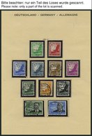 SAMMLUNGEN O, 1934-44, Gestempelter Sammlungsteil Auf Seiten, Feinst/Pracht, Mi. Ca. 1000.- - Used Stamps