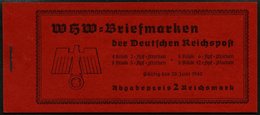 ZUSAMMENDRUCKE MH 46 **, 1939, Markenheftchen Bauwerke, Pracht, Mi. 130.- - Zusammendrucke