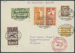 Danzig: 1936, 1. Südamerikafahrt, 3 Pf. Privatganzsachen-Umschlag (PU 1), Feinst -> Automatically Generated Translation: - Poste Aérienne & Zeppelin
