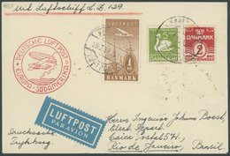 Dänemark: 1936, 1. Südamerikafahrt, Drucksache, Prachtbrief -> Automatically Generated Translation: Denmark: 1936, "1. S - Airmail & Zeppelin