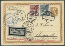 Österreich: 1929, Amerikafahrt, Mit Verzögerungsstempel, Prachtkarte -> Automatically Generated Translation: Austria: 19 - Airmail & Zeppelin