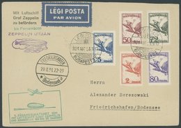 Ungarn: 1931, 1. Südamerikafahrt, Bis Rio De Janeiro, Prachtbrief -> Automatically Generated Translation: Hungaria: 1931 - Airmail & Zeppelin