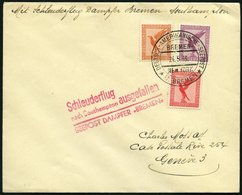 KATAPULTPOST 116c BRIEF, 21.5.1933, &quot,Bremen&quot, - Flug Ausgefallen, Deutsche Seepostaufgabe, Prachtbrief - Briefe U. Dokumente