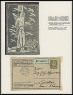 1925, 2 Luftpost Sonderganzsachenkarten 15 Und 20 Pf. Holztaube Mit Roten R3 BERLIN - KÖNIGSBERG - ROSSITTEN, Pracht ->  - Aerei