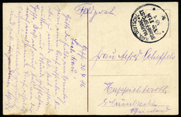 MSP VON 1914 - 1918 118 (16. T-Boots-Halbflottille), 30.4.1916, Feldpost-Ansichtskarte, Pracht - Schiffahrt