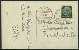 MSP VON 1920 - 1940 DR 516 BRIEF, 6 (EMDEN), 20.3.36, Ansichtskarte Der EMDEN, Pracht - Marítimo