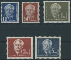 DDR 251-55 **, 1950, Pieck, Wz. 1, Postfrischer Prachtsatz, Mi. 130.- - Sonstige & Ohne Zuordnung