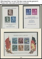 SAMMLUNGEN **, Postfrische Sammlung DDR Von 1953-62 Auf Lindner Falzlosseiten, Ab 1955 In Den Hauptnummern Komplett, Pra - Sammlungen