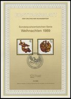 ERSTTAGSBLÄTTER 830-59 BrfStk, 1989, Kompletter Jahrgang, ETB 1 - 19/89, Pracht - Sonstige & Ohne Zuordnung