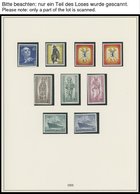 SAMMLUNGEN **, Komplette Postfrische Sammlung Berlin Von 1955-62 Auf Linder Falzlosseiiten, Prachterhaltung - Otros & Sin Clasificación