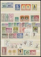 LOTS 126-189 *,** , 1955-59, Ungebraucht Komplett, Pracht - Gebraucht