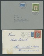 BUNDESREPUBLIK 171/2 BRIEF, 1953, IFRABA, Je Als Einzelfrankatur Auf Brief, Feinst - Otros & Sin Clasificación