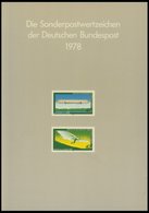 JAHRESZUSAMMENSTELLUNGEN J 6 **, 1978, Jahreszusammenstellung, Postfrisch, Pracht, Mi. 65.- - Sonstige & Ohne Zuordnung