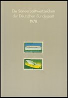 JAHRESZUSAMMENSTELLUNGEN J 6 **, 1978, Jahreszusammenstellung, Postfrisch, Pracht, Mi. 65.- - Andere & Zonder Classificatie