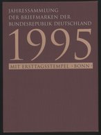 JAHRESSAMMLUNGEN Js 3 BrfStk, 1995, Jahressammlung, Pracht, Mi. 160.- - Autres & Non Classés