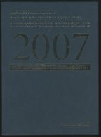 JAHRESSAMMLUNGEN Js 15 BrfStk, 2007, Jahressammlung, Pracht, Mi. 140.- - Sonstige & Ohne Zuordnung