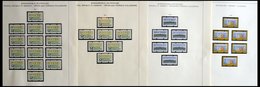 AUTOMATENMARKEN Aus A1-3 **, 1981-99, 4 Verschiedene Sätze, Teils Mit Rückseitigen Zähl-Nummern, Postfrisch, Pracht - Timbres De Distributeurs [ATM]