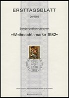 ERSTTAGSBLÄTTER 1118-61 BrfStk, 1982, Kompletter Jahrgang, ETB 1 - 26/82, Pracht - Altri & Non Classificati