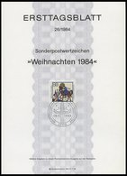 ERSTTAGSBLÄTTER 1197-1233 BrfStk, 1984, Kompletter Jahrgang, ETB 1 - 26/84, Pracht - Autres & Non Classés