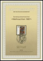 ERSTTAGSBLÄTTER 1306-46 BrfStk, 1987, Kompletter Jahrgang, ETB 1 - 29/87, Pracht - Autres & Non Classés