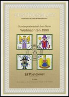 ERSTTAGSBLÄTTER 1444-87 BrfStk, 1990, Kompletter Jahrgang, ETB 1 - 31/90, Pracht - Autres & Non Classés