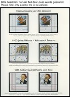 JAHRGÄNGE **,o , 1999/2000, 2 Komplette Jahrgänge, Ohne Selbstklebende Marken, Jeweils Postfrisch Aus Der Linken Und Ges - Sonstige & Ohne Zuordnung