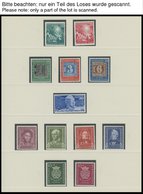 SAMMLUNGEN **, 1949-69, Bis Auf Den Posthornsatz Komplette Postfrische Sammlung Bundesrepublik Im SAFE-dual Album In Pra - Gebraucht
