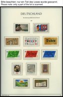 SAMMLUNGEN **, 1980-99, Postfrische Komplette Teilsammlung Im Leuchtturm Falzlosalbum, Prachterhaltung - Used Stamps