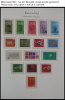 SAMMLUNGEN **, Komplette Postfrische Sammlung Bundesrepublik Von 1961-69 Im Borek Falzlosalbum, Prachterhaltung - Used Stamps