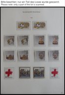 SAMMLUNGEN O,** , 1988-96, Sammlung Bundesrepublik Auf KA-BE Dual Falzlosseiten, Bis 1992 Wohl In Den Hauptnummern Kompl - Used Stamps