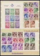 1941-53, Postfrische Dublettenpartie Belgien, Dabei Einige Einheiten, Fast Nur Prachterhaltung, Mi. 240.- -> Automatical - Collections