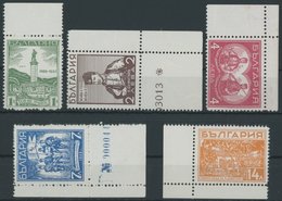 BULGARIEN 291-95 **, 1935, Errichtung Des Denkmals Für Hadzi, Postfrischer Prachtsatz, Mi. 70.- - Altri & Non Classificati