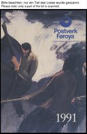 FÄRÖER **, 1991-94, 4 Verschiedene Jahressets, Postfrisch, Pracht - Autres & Non Classés