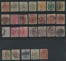 SAMMLUNGEN Aus 11-24 O, Kleines Lot Von 23 Werten, Erhaltung Etwas Unterschiedlich Mit Vielen Prachtwerten Und Einigen S - Collections