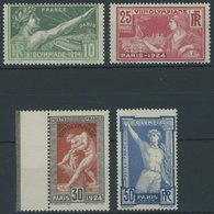 FRANKREICH 169-72 **, 1924, Olympische Spiele, Postfrischer Prachtsatz, Mi. 75.- - Other & Unclassified