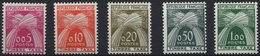 PORTOMARKEN P 93-97 **, 1960, Weizengarben, Prachtsatz, Mi. 70.- - Timbres-taxe