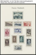 SAMMLUNGEN **, 1945-64, Postfrische Komplette Prachtsammlung Incl. Kleinbogen Philatec Im Falzlosalbum, Pracht, Mi. 2900 - Sammlungen
