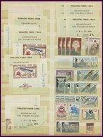 LOTS **, 1960-68, Saubere Postfrische Dublettenpartie Mit Dienst-u. Unescomarken, Mit Nr. 1480 5x, Meist Pracht, Günstig - Verzamelingen