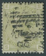 GROSSBRITANNIEN 48 O, 1877, 4 P. Lebhaftoliv, Platte 16, Pracht, Mi. 140.- - Autres & Non Classés