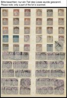 Reichhaltiges Dublettenbuch Von 1854 Bis Ca. 1965, Fast Nur Gestempelt, Auch Etwas Indien Und Britische Kolonien, Unters - Sammlungen