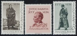 JUGOSLAWIEN 693-95 **, 1952, 60. Geburtstag Von Tito, Postfrischer Prachtsatz, Mi. 50.- - Otros & Sin Clasificación