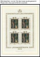 SAMMLUNGEN, LOTS KB **, Komplette Postfrische Sammlung Kleinbogen Und Kleinbogensätze Von 1979-83 In 2 Borek Falzlosalbe - Sammlungen