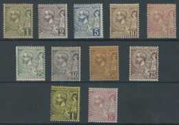 MONACO 11-21 *, 1819, Fürst Albert I, Falzreste, Prachtsatz, Mi. 850.- - Otros & Sin Clasificación