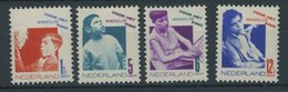 NIEDERLANDE 245-48A **, 1931, Voor Het Kind, Gezähnt K 121/2, Postfrischer Prachtsatz, Mi. 120.- - Sonstige & Ohne Zuordnung