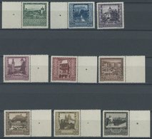 ÖSTERREICH 1918-1938 433-41 **, 1923, Landeshauptstädte, Postfrischer Prachtsatz, Mi. 135.- - Autres & Non Classés